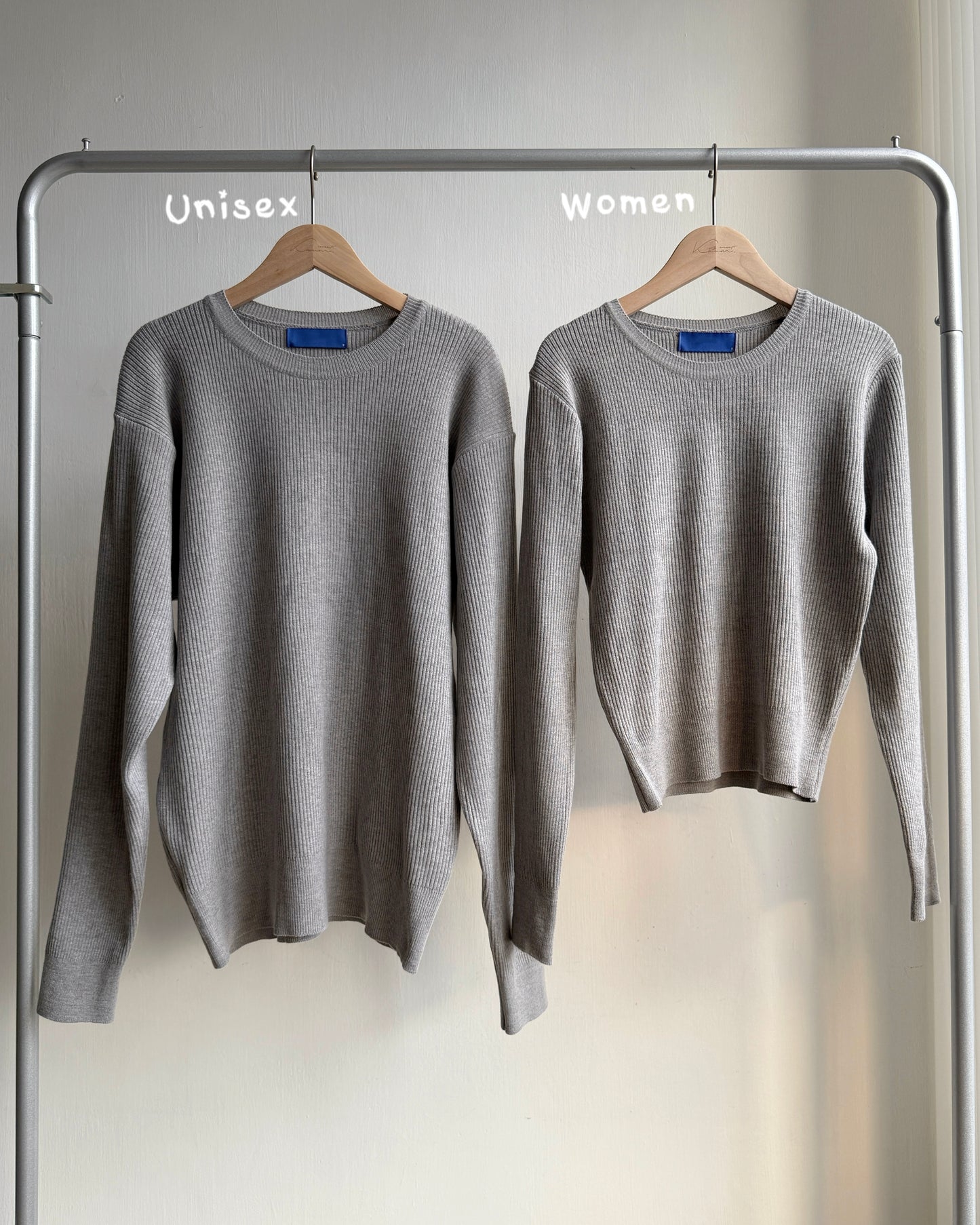 TP558 Ribbed Knit (Women) - Beige | Gray | Black