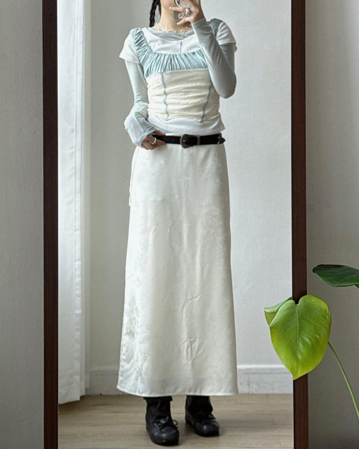 VT328 Lace Sleeveless - Blue | Gray | Black