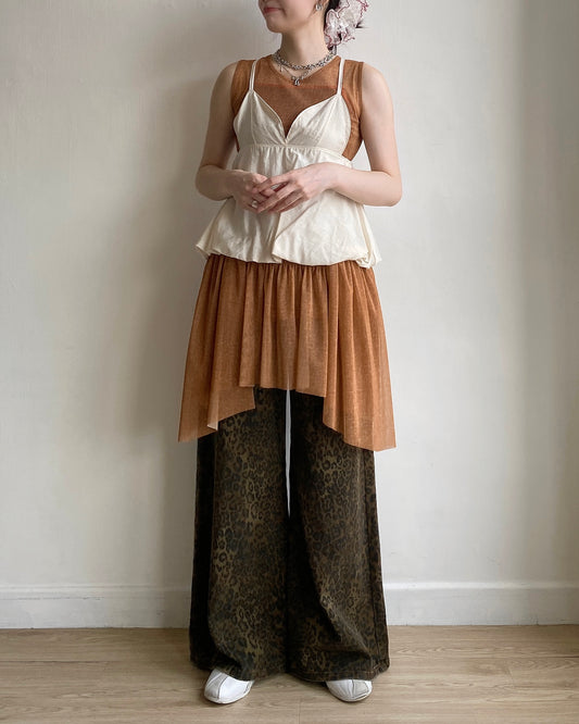 DS270 Sheer Ops - Black | Orange