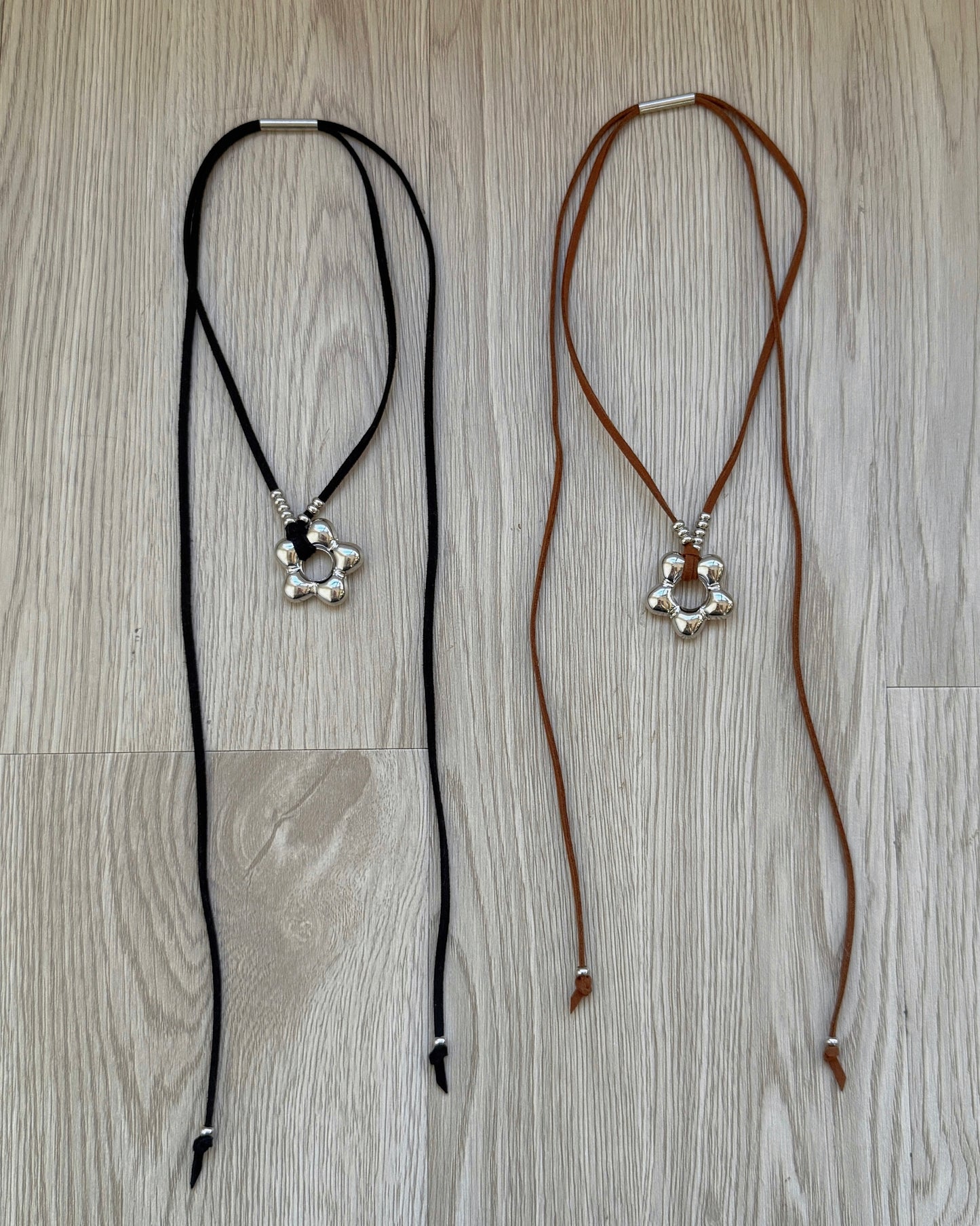KA351 FAFA Necklace - Black | Brown