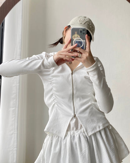 JK038 Casual Jacket - Gray | White | Black