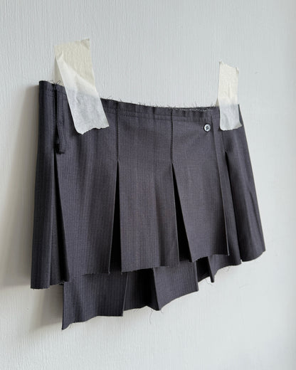 SK216 Elastic Pleated Skirt
