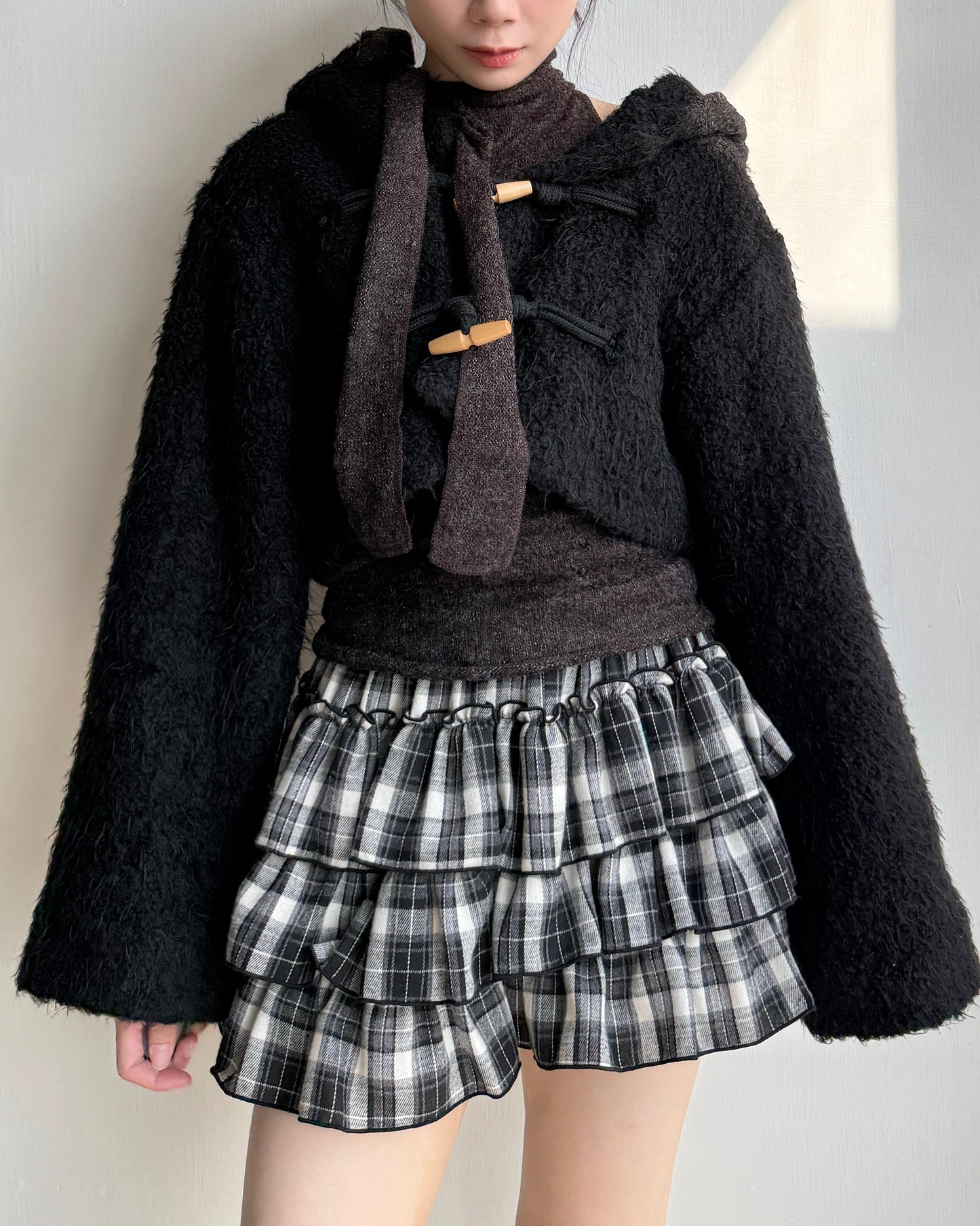 🐏 早鳥限定優惠 JK041 Eve Wool Jacket - Ivory | Black