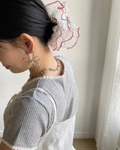 (🥨買2送1) KA338 Lace Hair Accessories