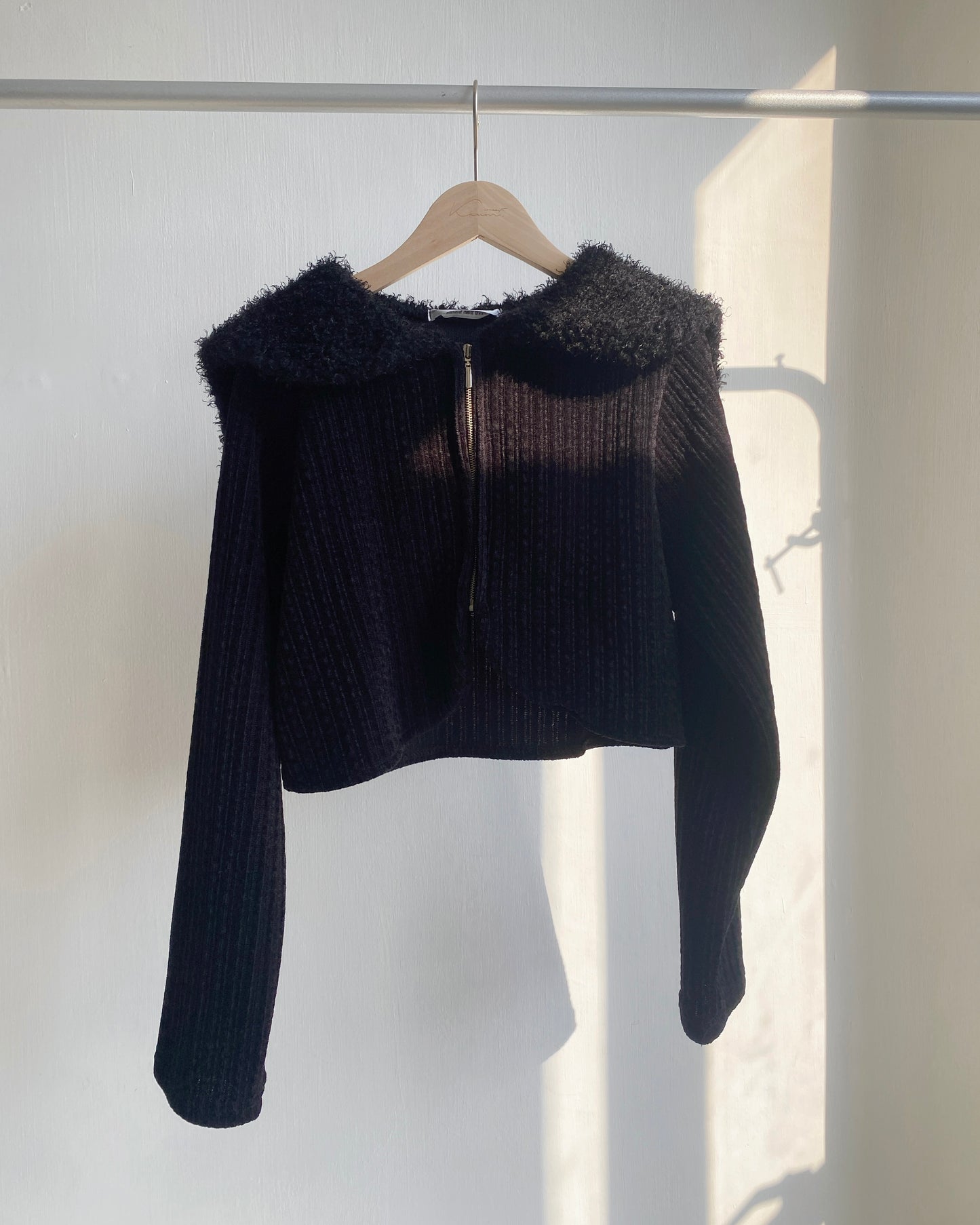 現貨 CD048 momo Cardigan - Khaki | Black