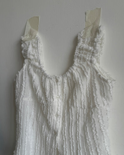 TP580 Milky Blouse - Ivory | Black