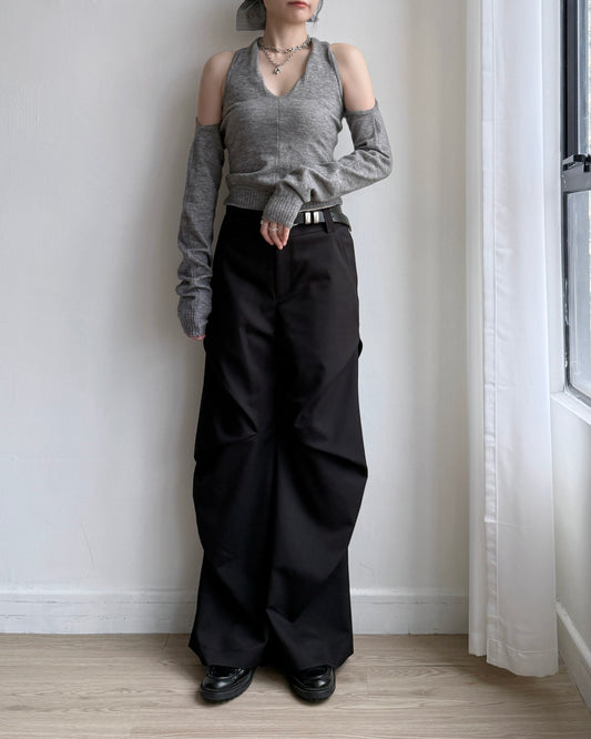 PT075 Eiffel Pants - Black