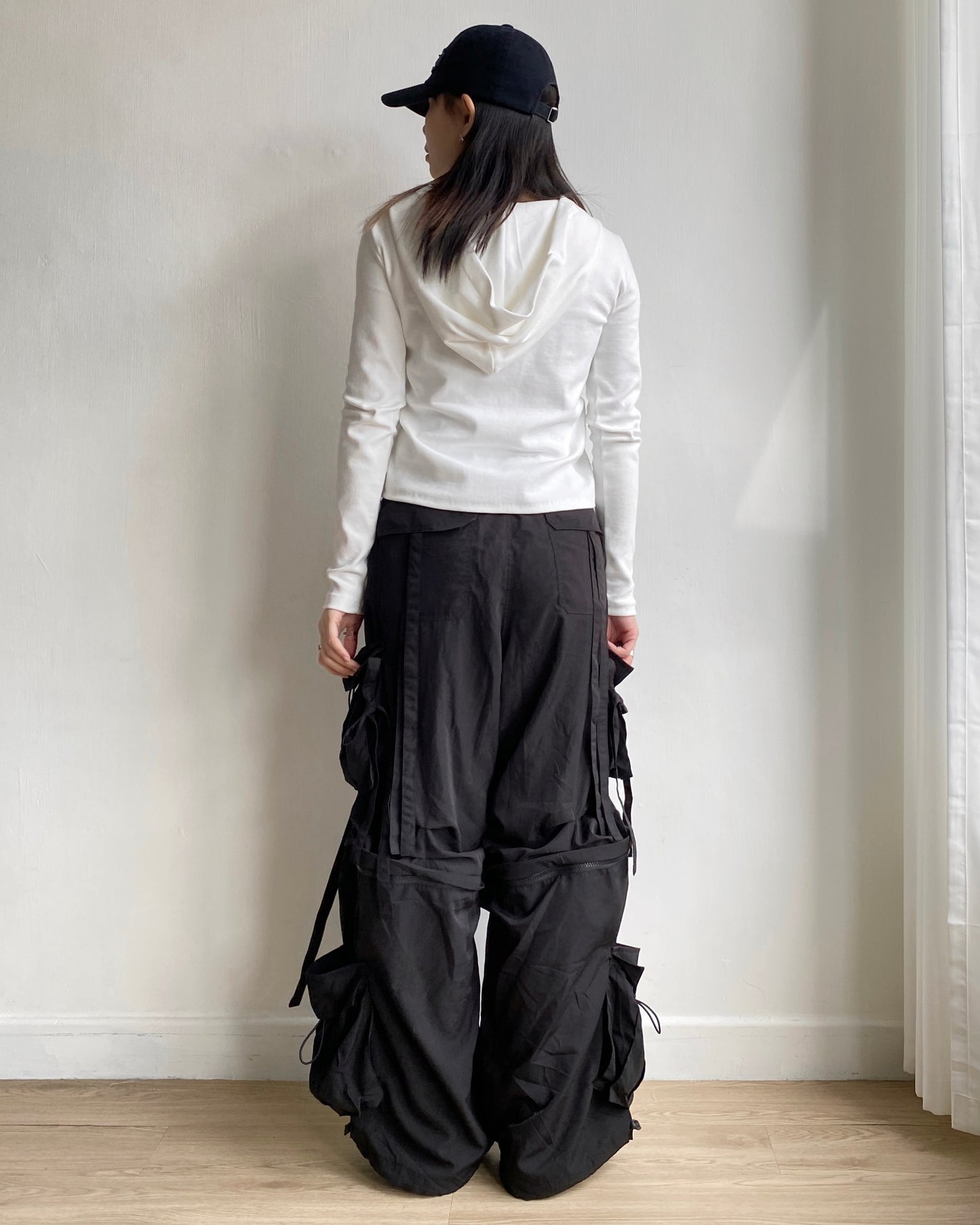 PT069 2way Pants - Beige | Black