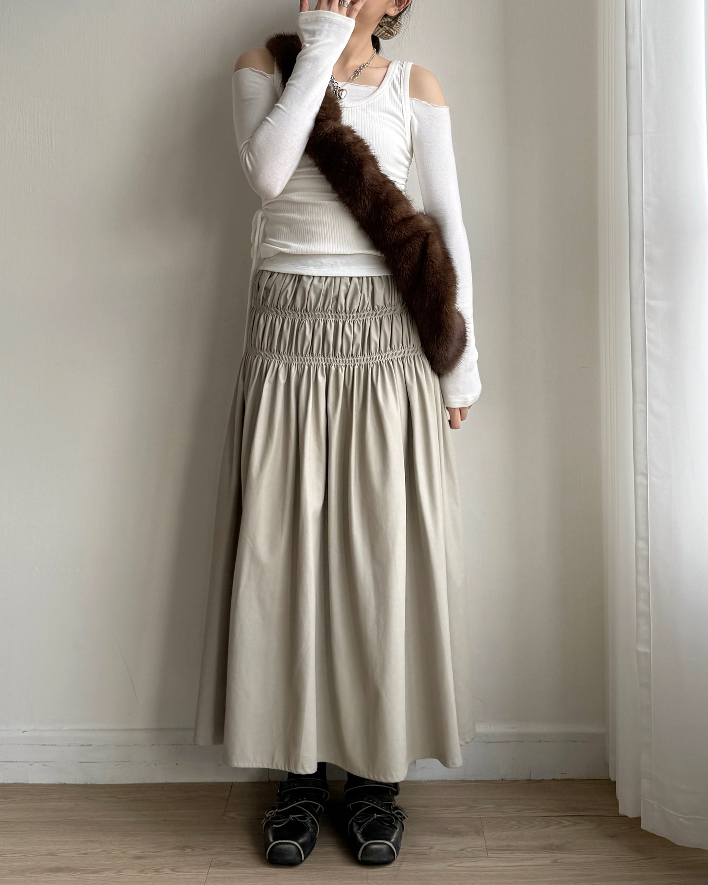 VT274 Ribbed String Vest - White | Dark Gray | Black