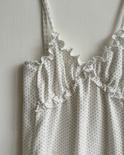 VT284 DotDot Vest - White | Gray