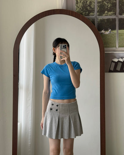 TP592 Basic TEE - White | Blue | Orange | Charcoal
