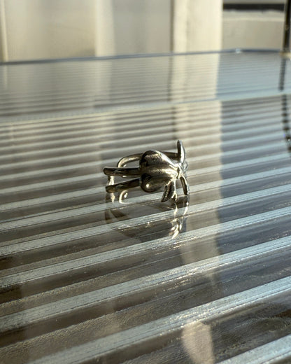 KA384 Ribbon Ring - 醫療鋼