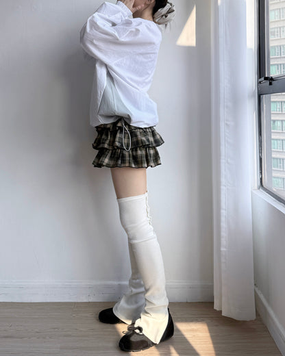 TP550 Nylon Sweatshirt - White | Black