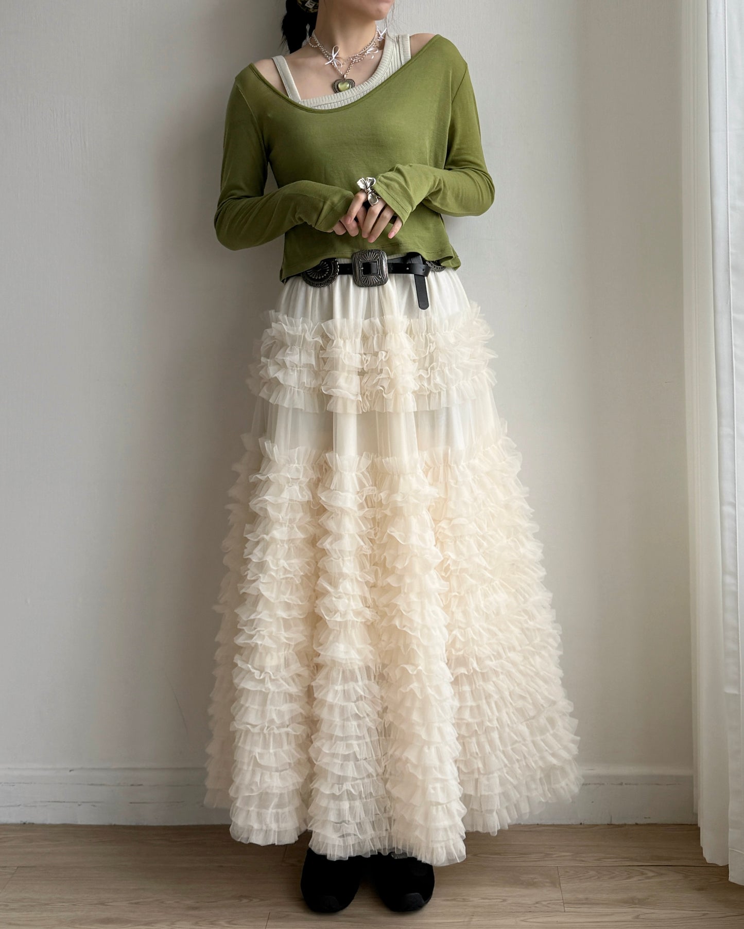 TP566 Simply Tee - Green | Gray | Black