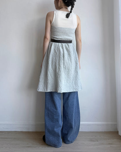 DS283 Wrinkle OPS - Light Blue | White