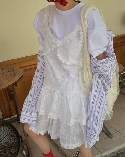 VT282 Embroidered OPS - White | Black