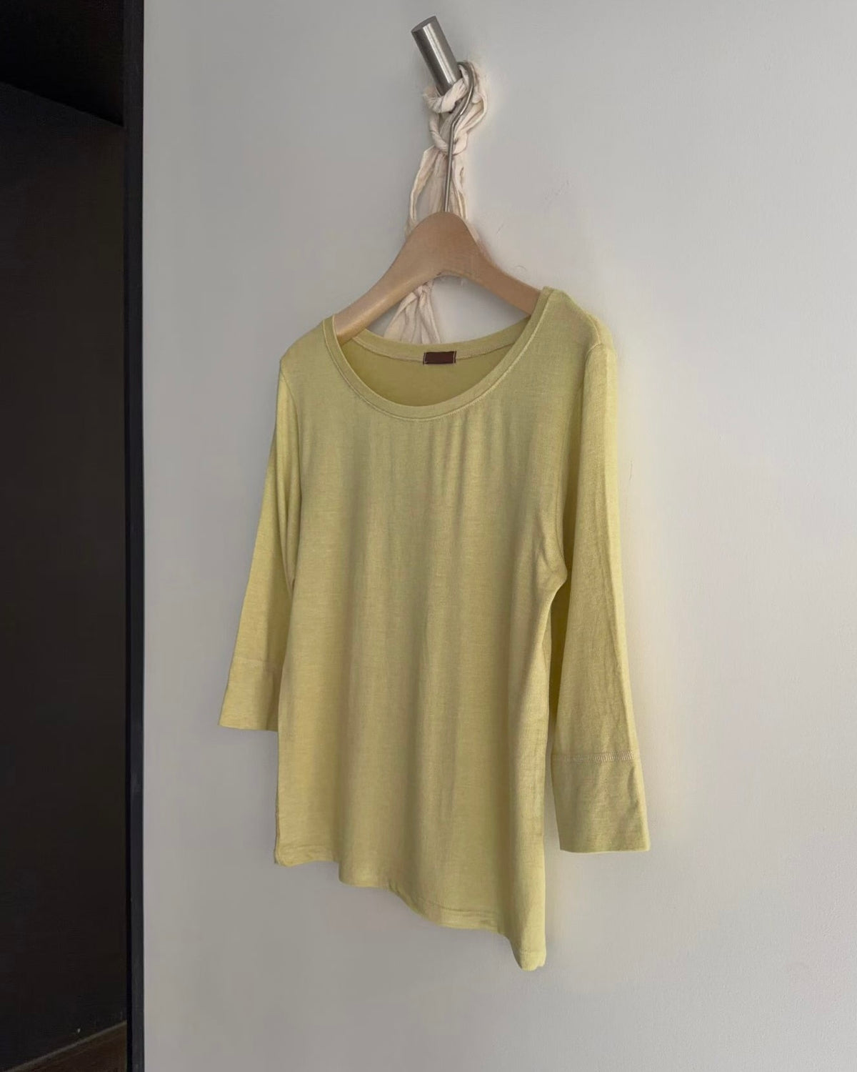 TP613 3/4 Sleeve Slim Top - Yellow | Gray | White | Navy