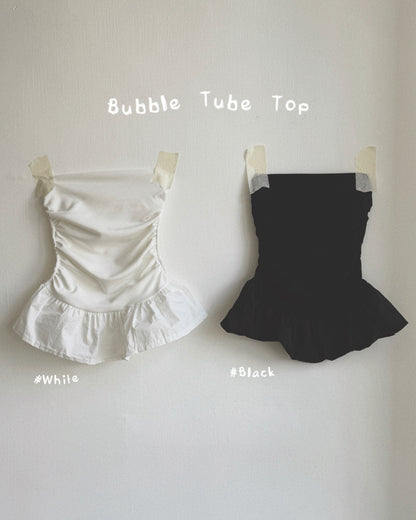 TP593 Bubble Tube Top - White | Black | Gray