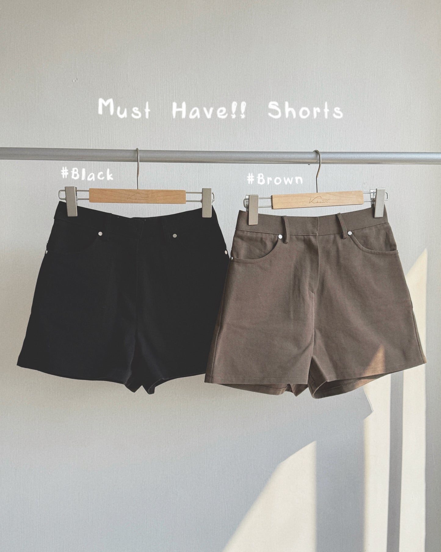 SP020 Must Have!!Shorts - Brown | Black