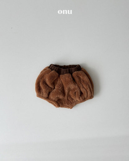 🍪KIDS 毛絨燈籠褲 - Ivory | Camel | Sky Blue