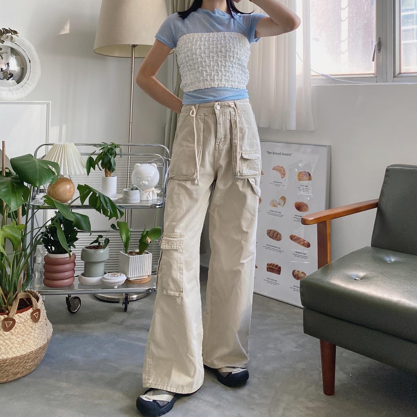 現貨 TP380 Zip-up Top - Gray | White | Blue