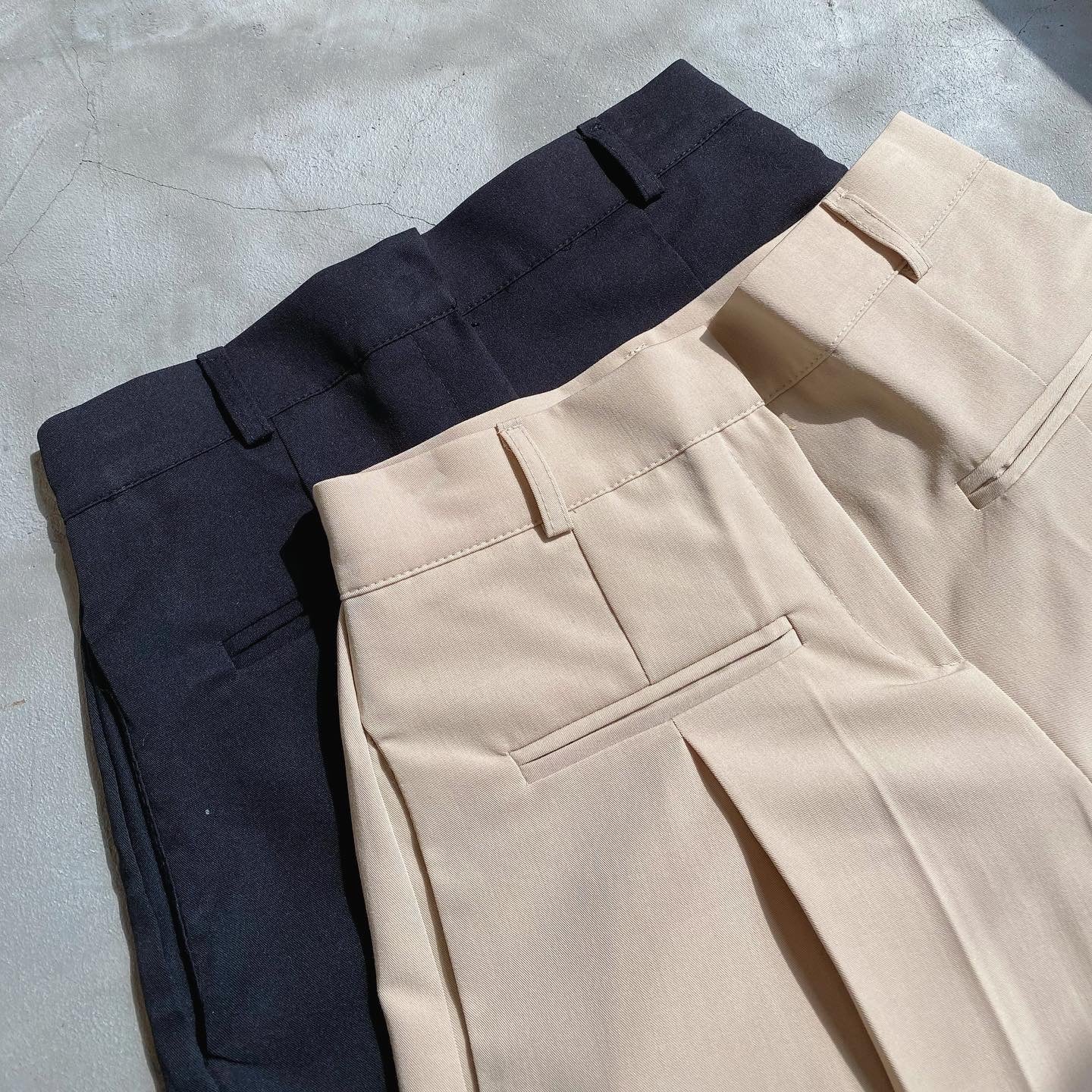 現貨 SP016 Suit Shorts - Beige | black